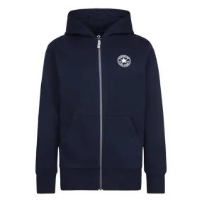 Fleece Hoodie for Kids - Converse CNVB CTP Chest Core FZ