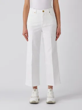 PT Torino Tracy Women's Skinny Jeans in Optical White Stretch Cotton
